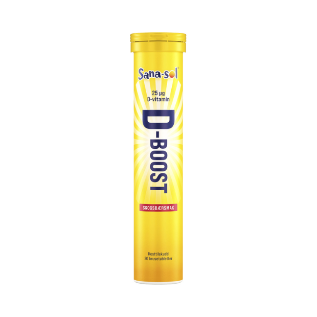 D-Boost Skogsbærsmak 20stk Sana-Sol - Forest Berry Flavour